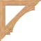 Ekena Millwork Imperial Traditional Smooth Bracket w/ Offset Brace, Western Red Cedar, 7 1/2"W x 44"D x 44"H BKT0806X44X44IMP01SWR - alternate 4